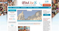 Desktop Screenshot of coline-en-re.com